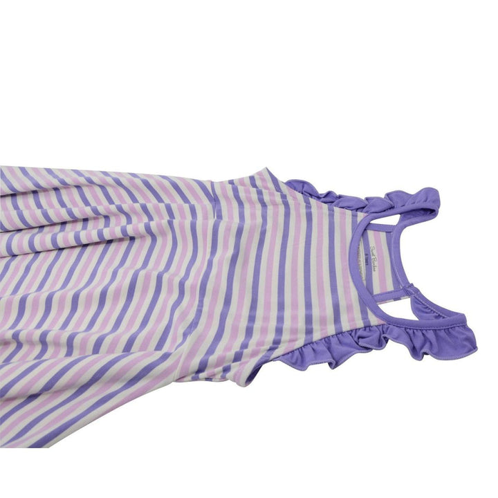 Emma’s Racerback Dress - Purple/Orchid Stripe - Dresses