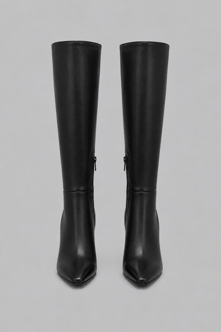Emmi Leather Boots - Black - 8 M - Boots