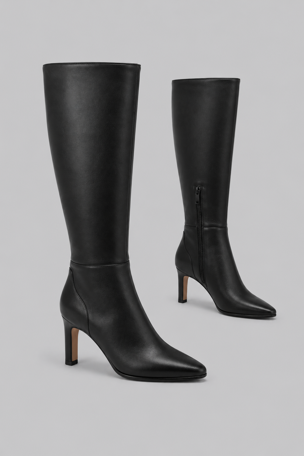 Emmi Leather Boots - Black - 8 M - Boots