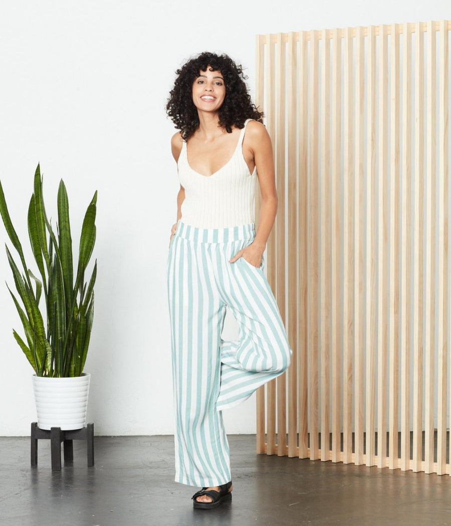 Emory Pant - Turquoise - Pants