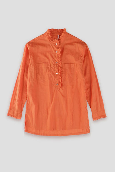 Florist Shirt - Tangerine