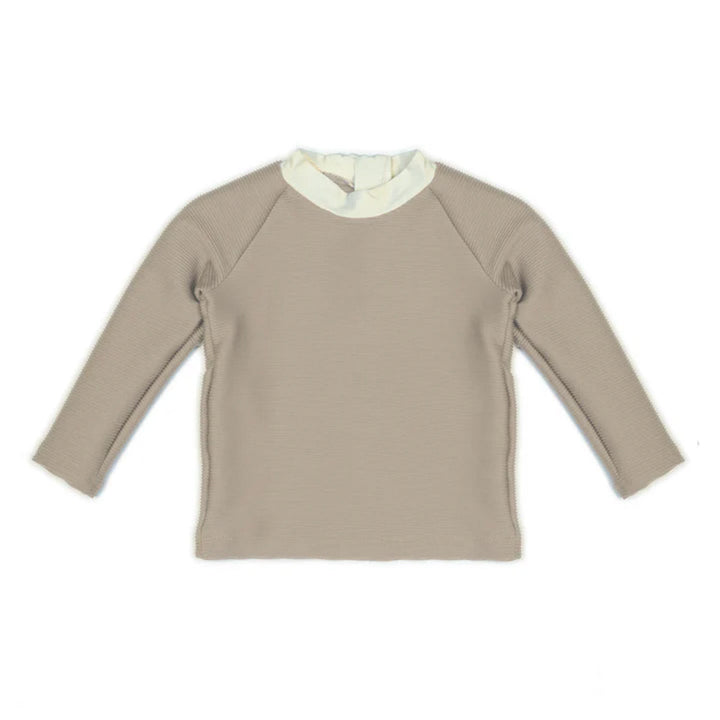 Long Sleeve Rash Tee - Pebble