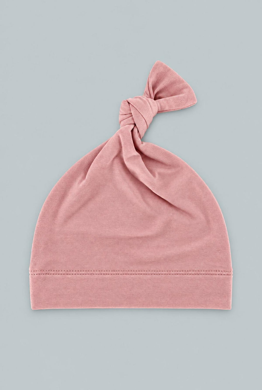 Knot Hat - Pink Suede