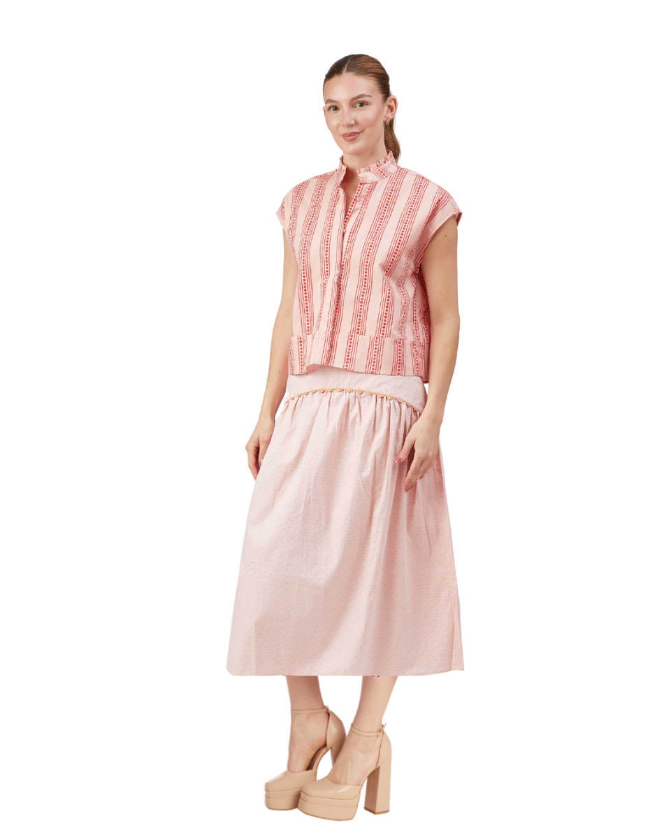 Lydia Top - Sherbet Stripe