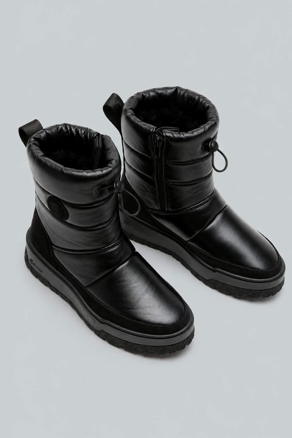 Eric City Dry™ Shearling-Lined Cold Weather Boots - Black - 8 - Boots