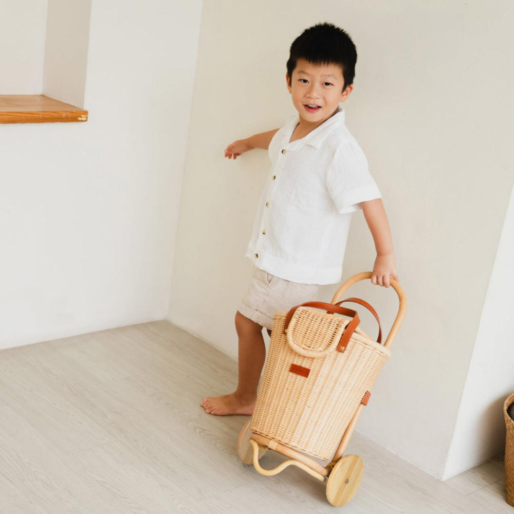 Eric Kids Shopping Trolley - FINAL SALE - 26’’ - Basket