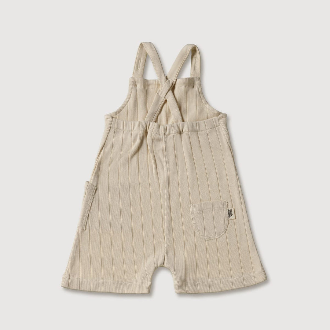 Rib Overalls - Bone