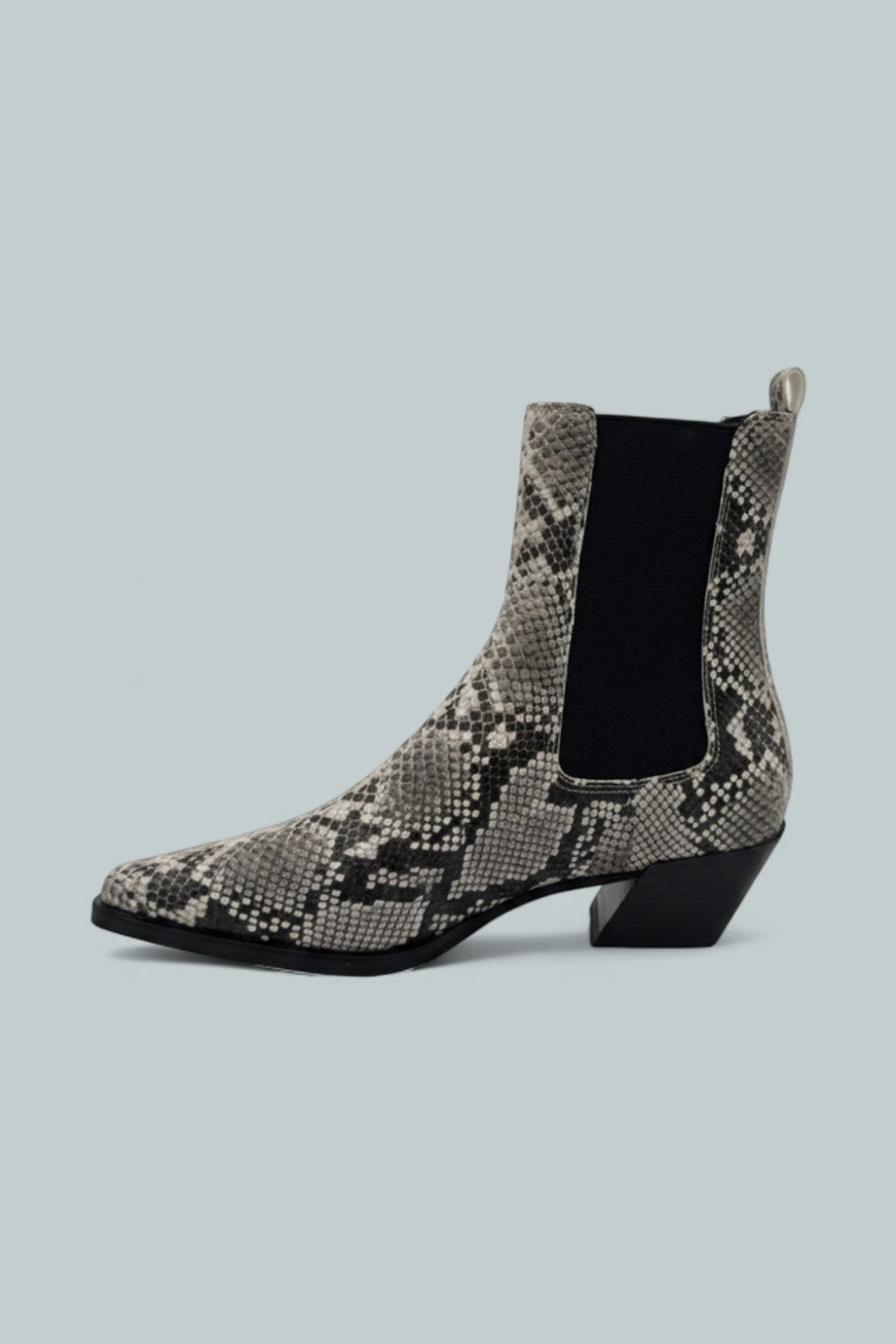 Esra Chelsea Boots - Natural Snake - 6.5 - Boots