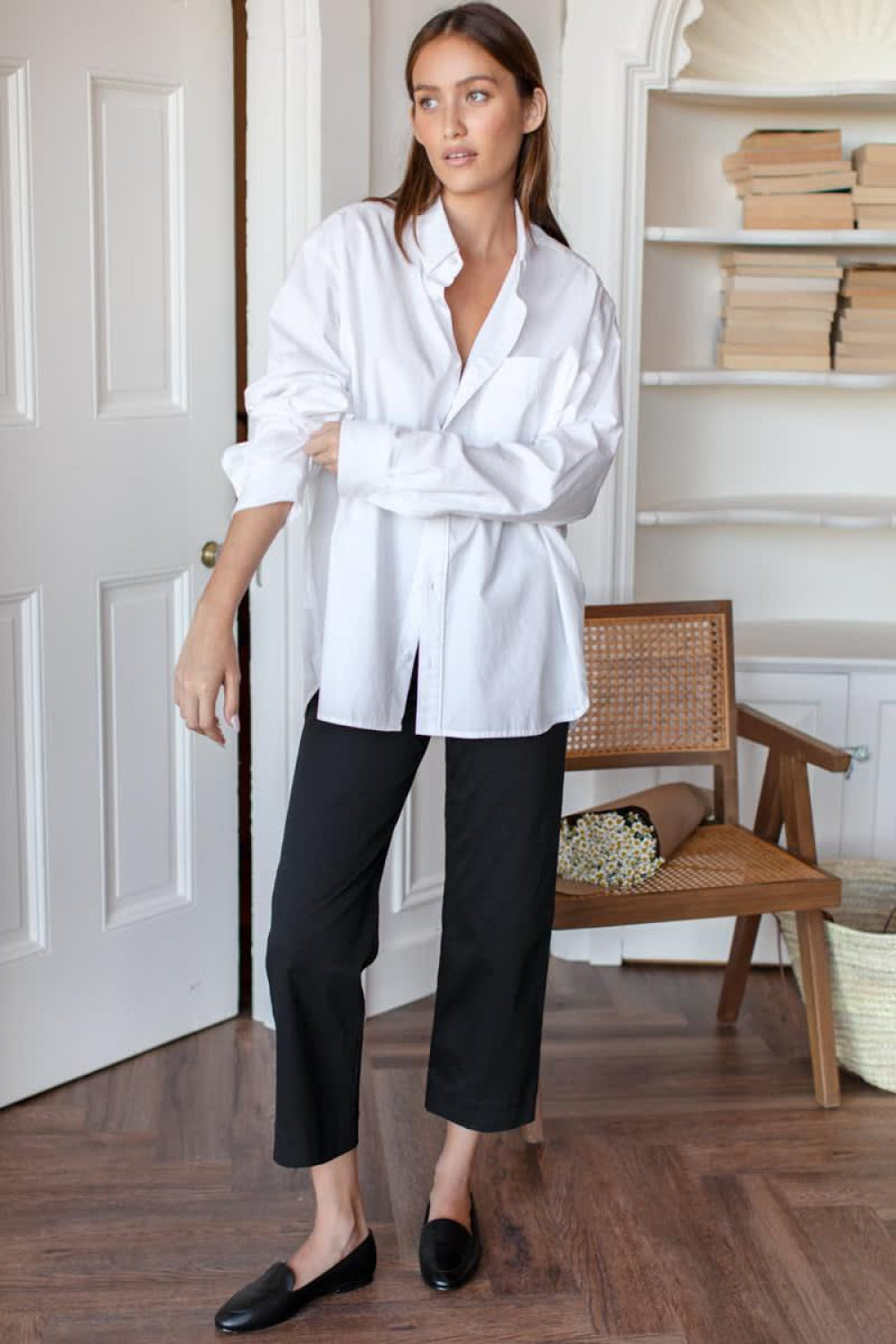 Essential Little Black Pant - Black Linen Twill - Pants
