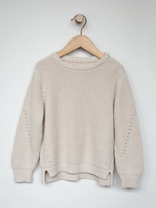 The Essential Sweater - Oatmeal Sweaters The Simple Folk 