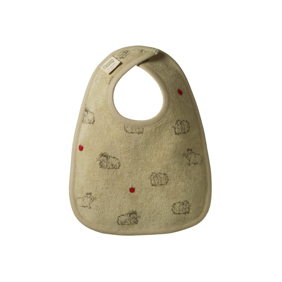 Reversible Bib Guinea Pig Gala Print
