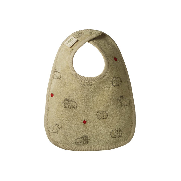 Reversible Bib Guinea Pig Gala Print
