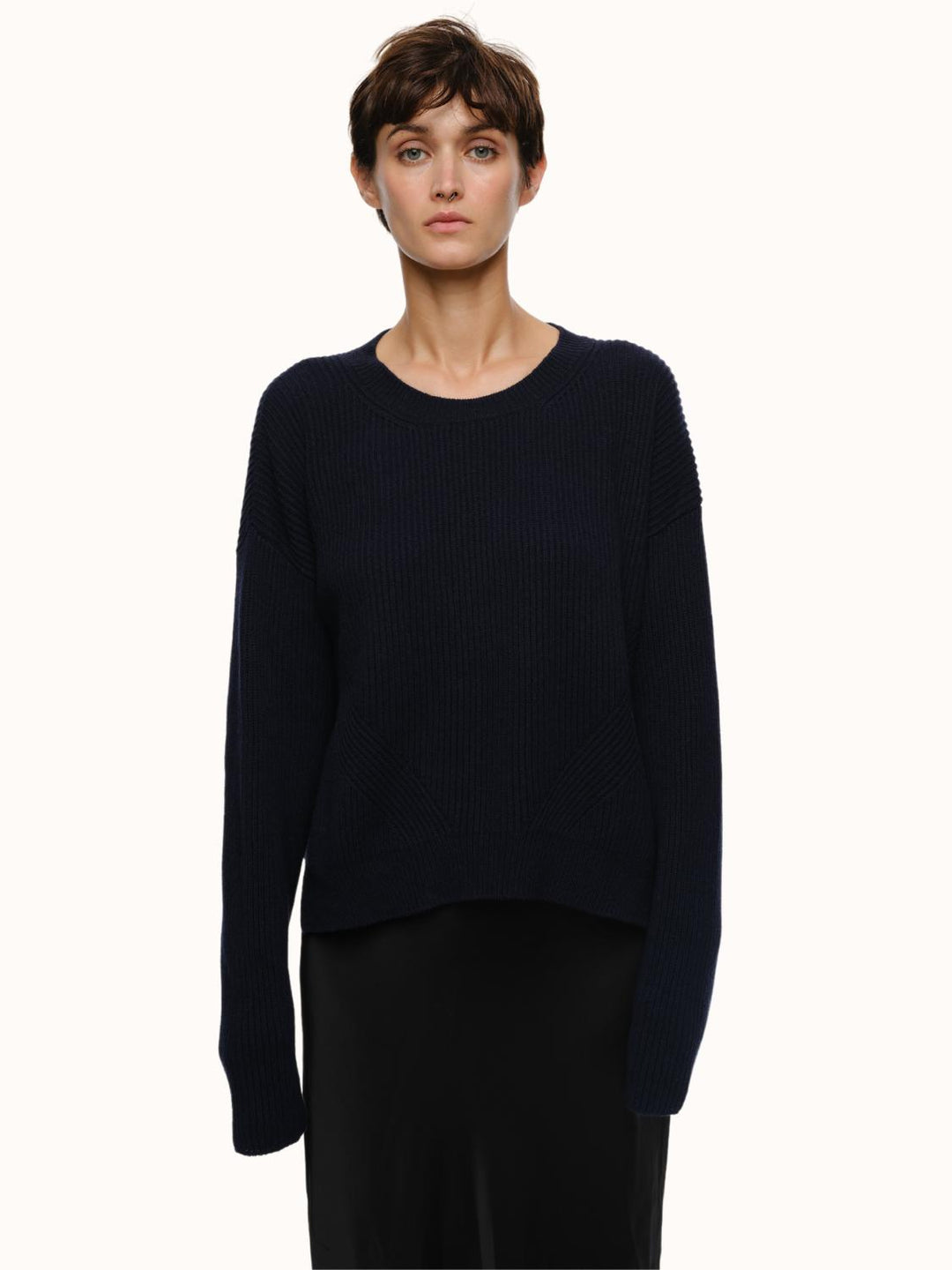 Brina Crewneck - Navy