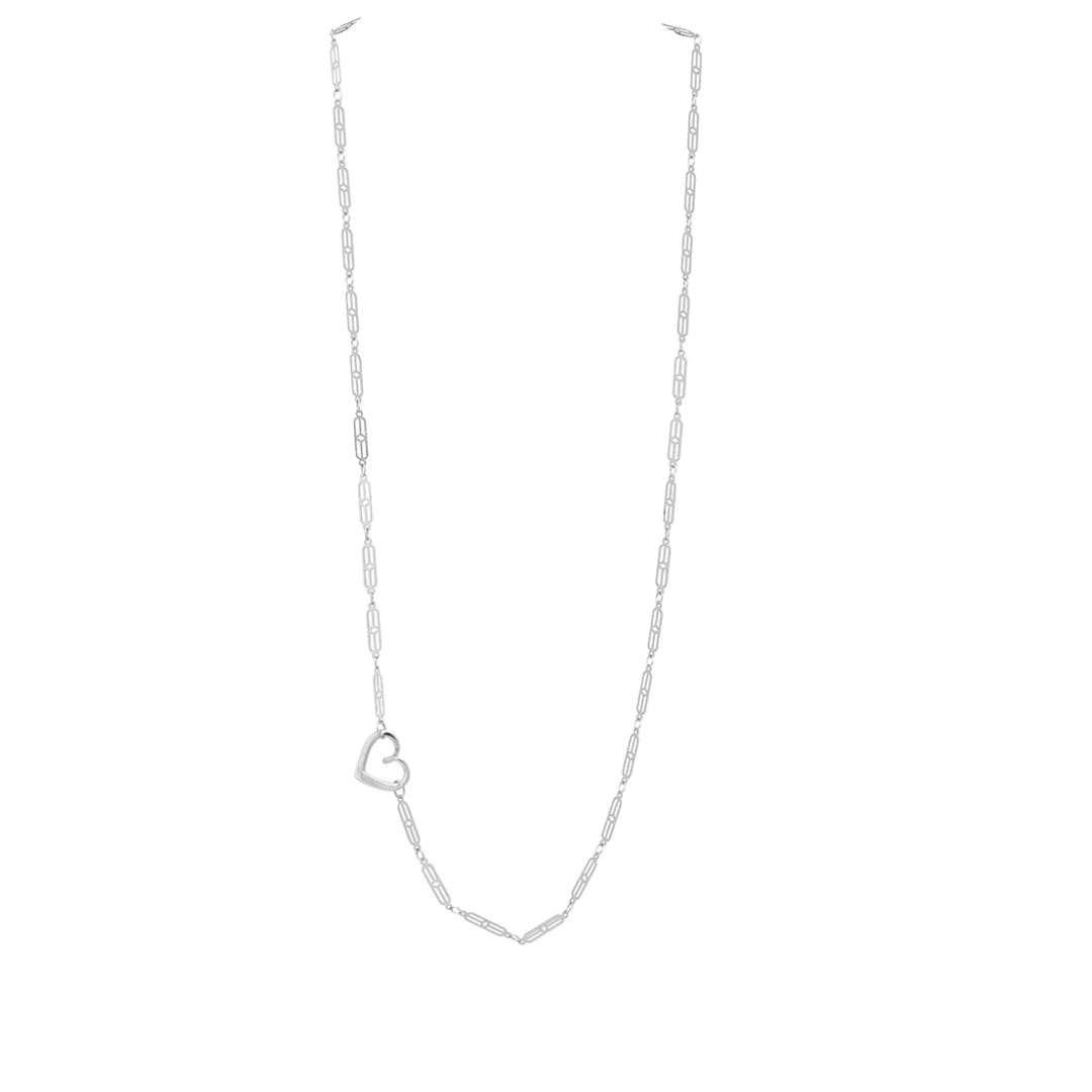 Con Amor Necklace Silver