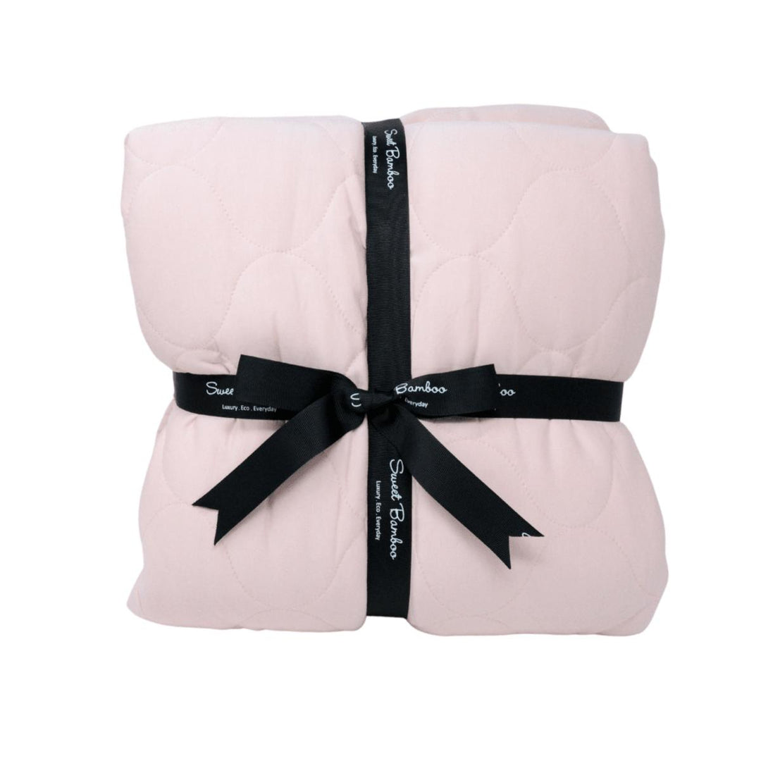 Quilted Blanket - Pink Blush