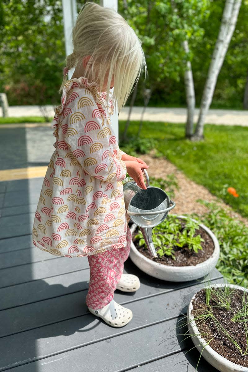 Little Fry Little Dress - Family Rainbow Organic