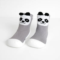 White Sole SlipKix™ - Panda