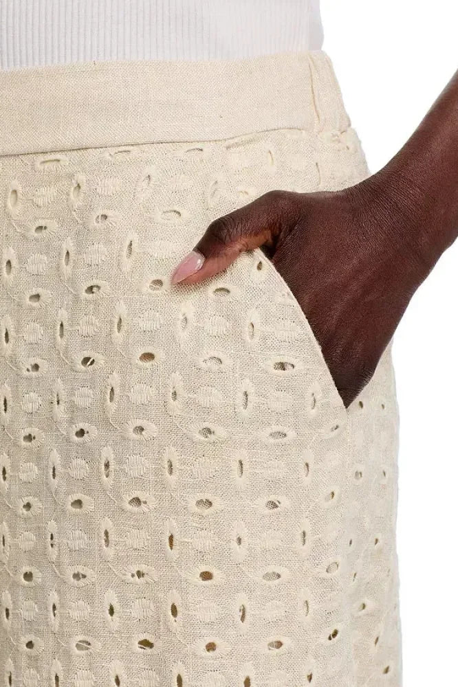 Eyelet Trousers - Trouser