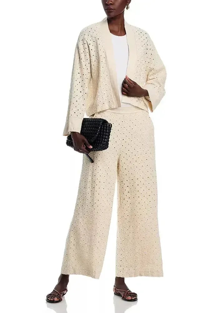 Eyelet Trousers - Trouser