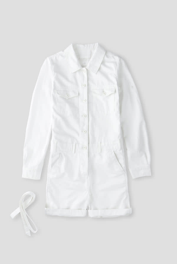 Pilot Short Jumper - White