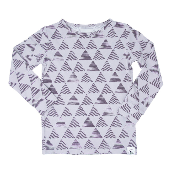 Big Kid Pajama - Geo Triangle