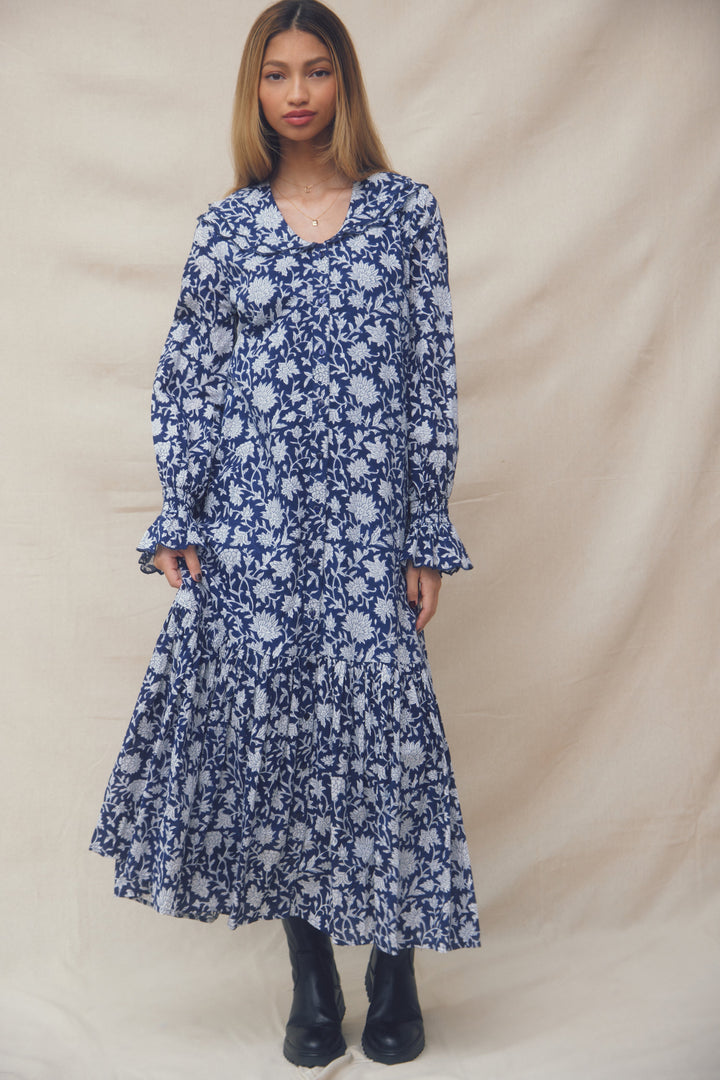 Tilly Dress - Navy