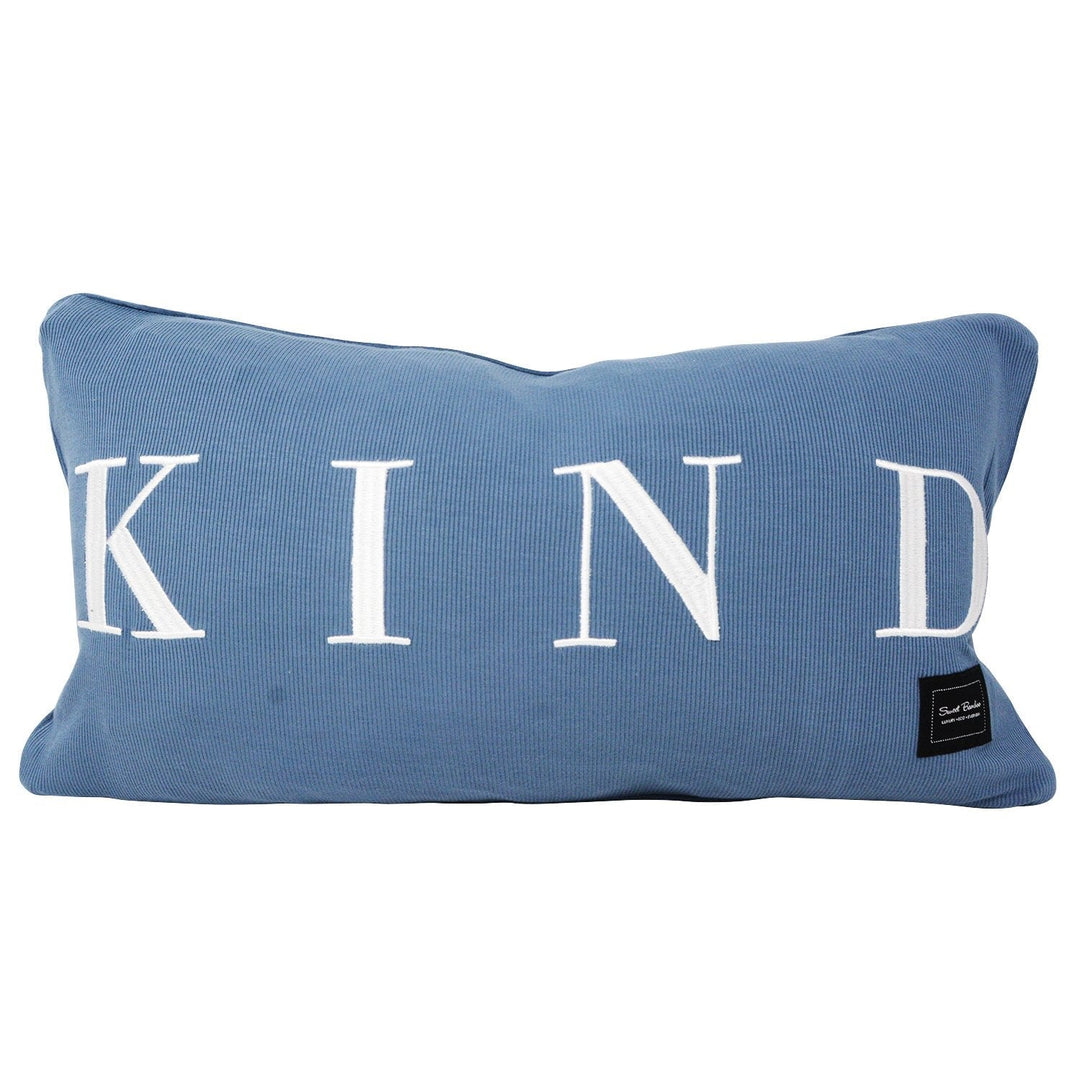 Kind Pillow Sham - China Blue RIbbed