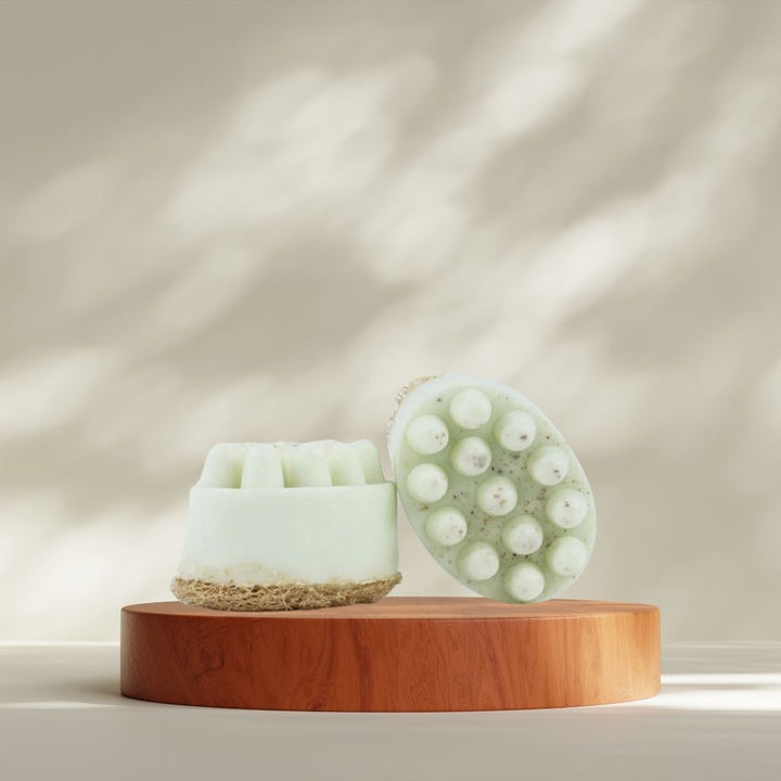 Moss Olive Exfoliating Soap Bar