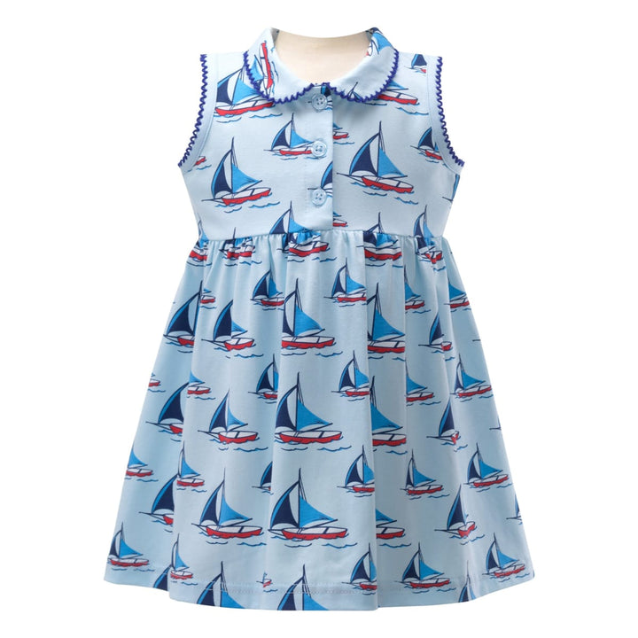 Sailboat Jersey Dress