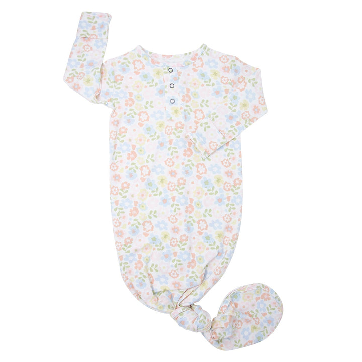 Knotted Gown - Pretty Pansy