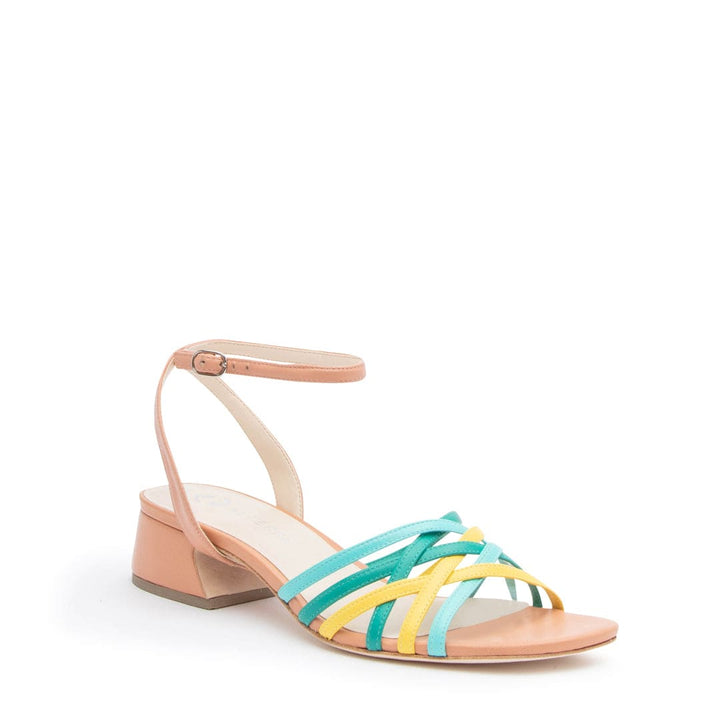 Blush Multi Bell Sandal + Marilyn Strap - Neutral