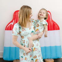 Adult Organic Life of the Party Dress - Pool Party