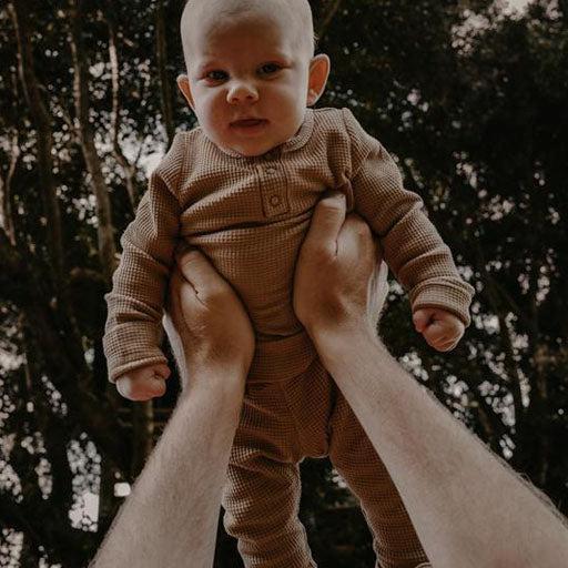 The Waffle Legging - Camel