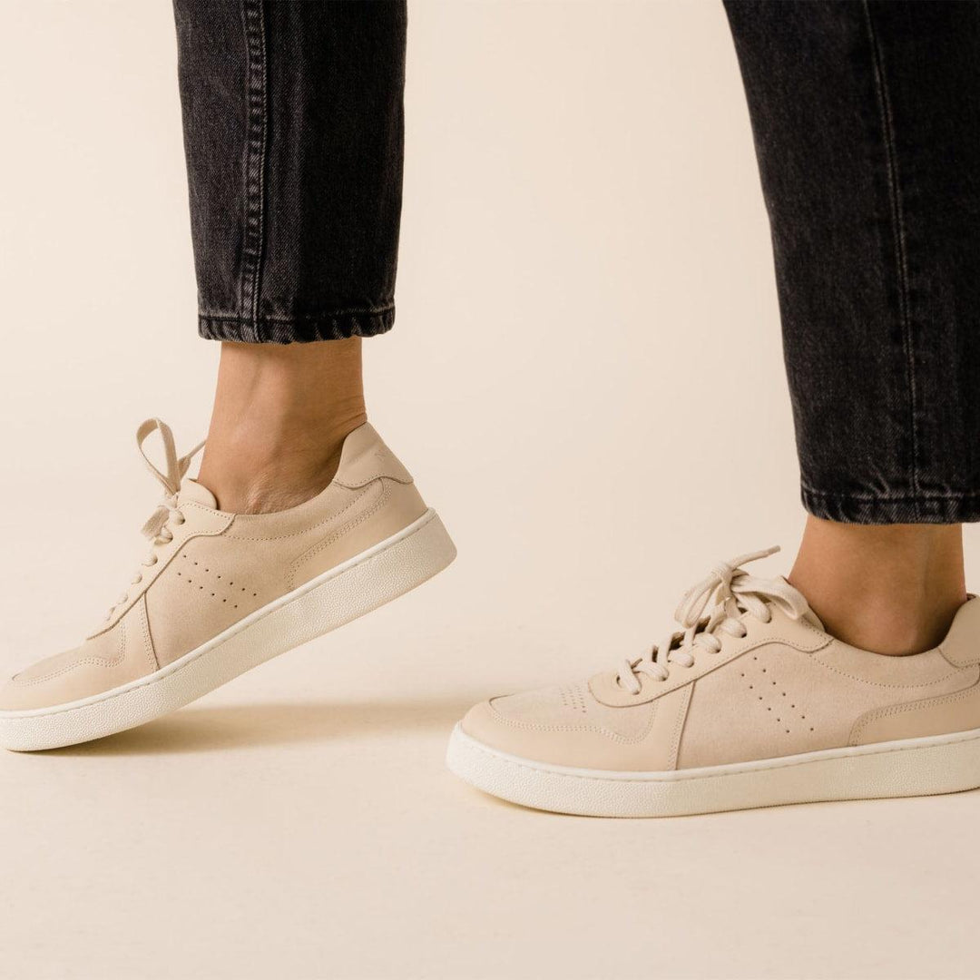 Bria Go-To Court Sneaker - Bone - FINAL SALE