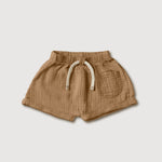 Gauze Baby Shorts - Bronze