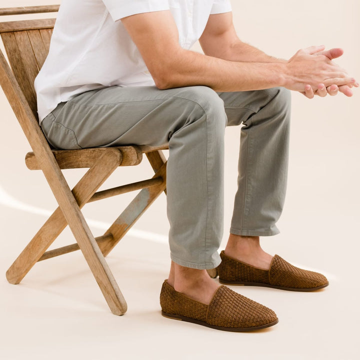 Alejandro Woven Slip-On 2.0 - Tobacco