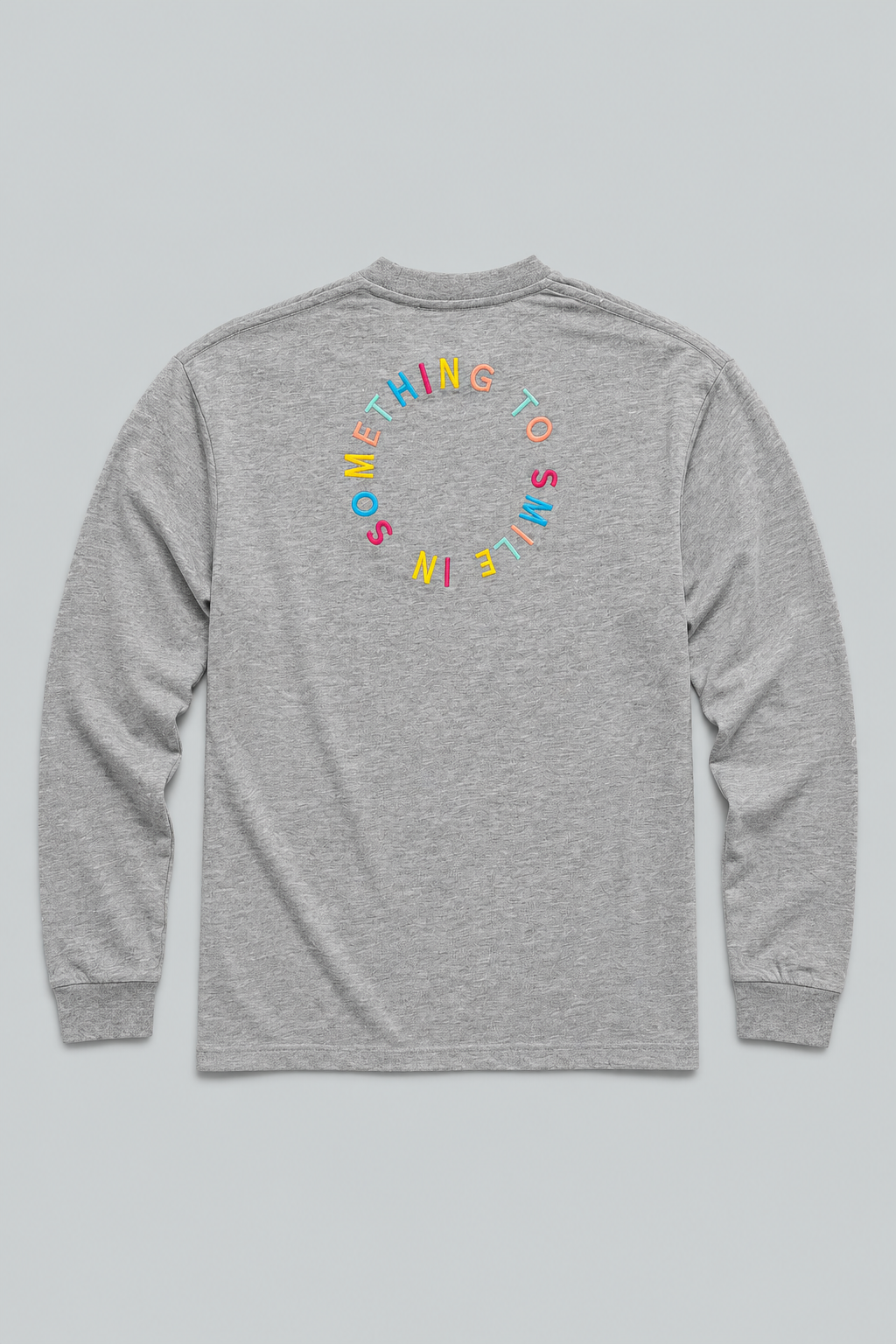 Long Sleeve Logo Tee - Heather Gray