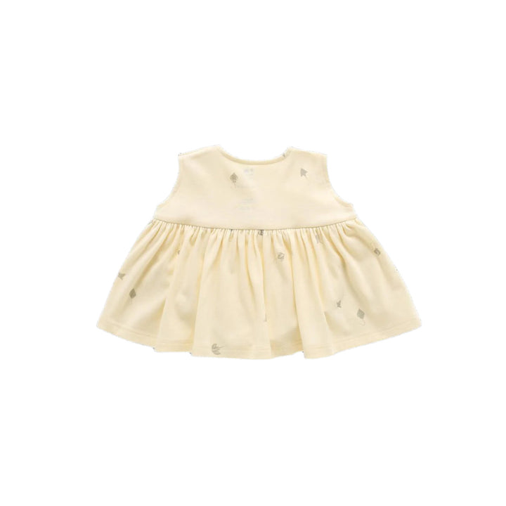 Baby Fit & Flare Dress - Cream
