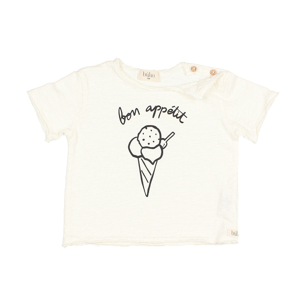 Bon Appetit T-Shirt - Ecru