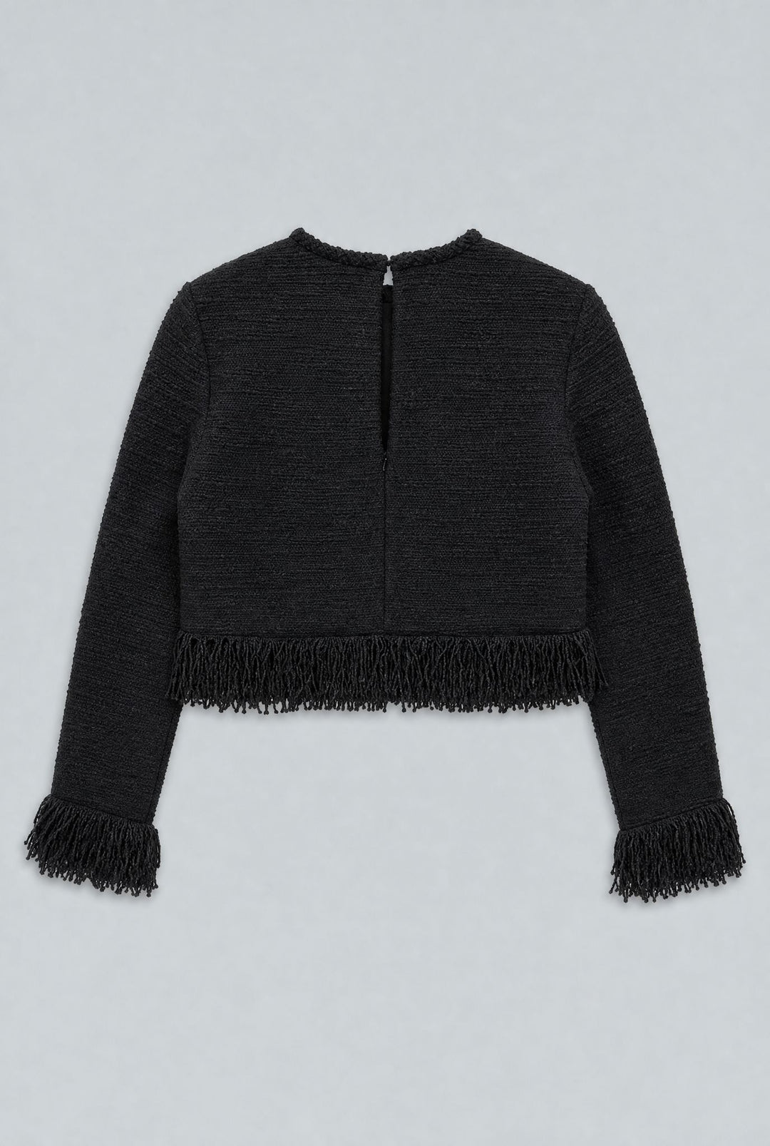 Wool Lila Top - Black