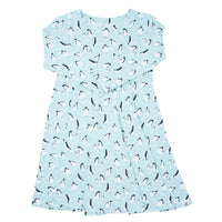 Swirly Girl Dress - Silly Penguins