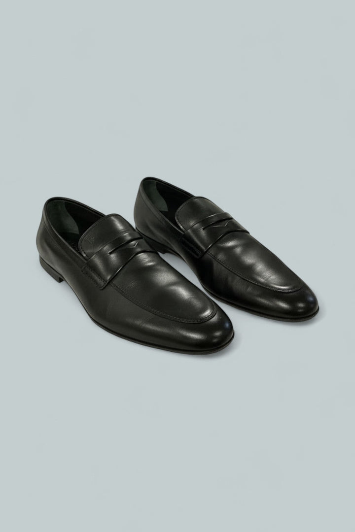 Men's Slip On Penny Loafers - Black