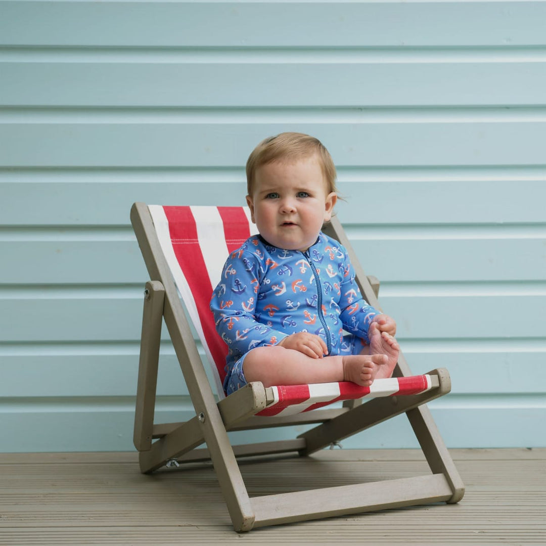 Anchor Zip Up Rash Guard