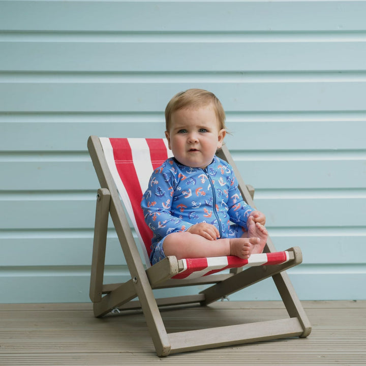 Anchor Zip Up Rash Guard