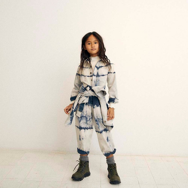 Vincent Overall - Tie Dye Navy