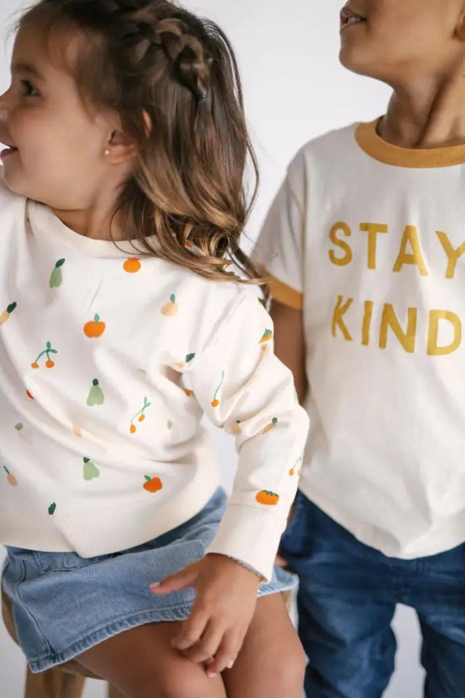 Farmer’s Market Kid’s Pullover - Crewneck Sweatshirt