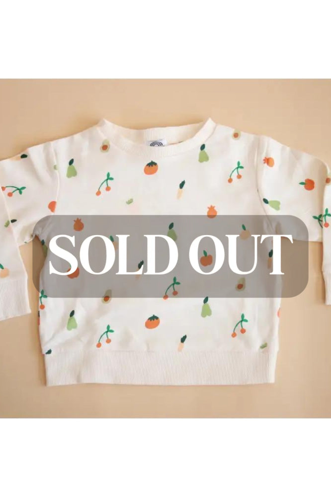 Farmer’s Market Kid’s Pullover - Crewneck Sweatshirt