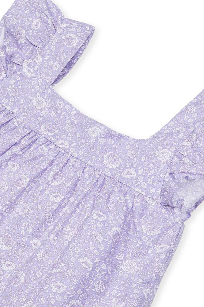 Faux Top Romper - Lavender Fields Floral - Romper