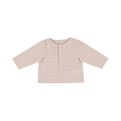 Otis Baby Shirt - Pin Check