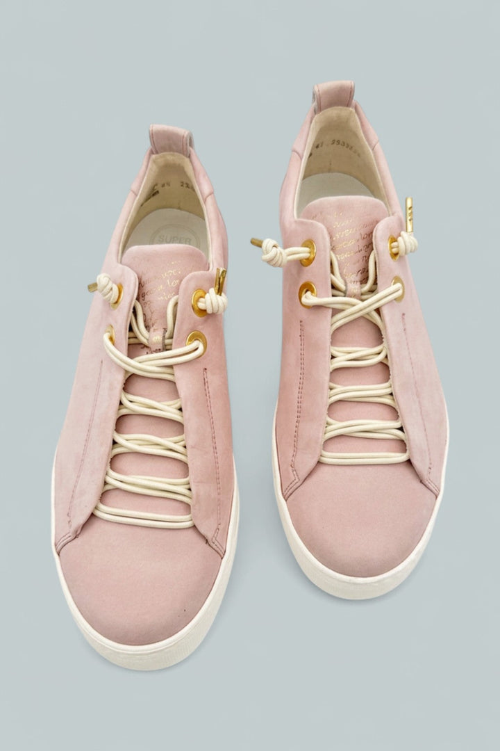 Faye Platform Sneakers - Princess Nubuk - 7 - Sneaker